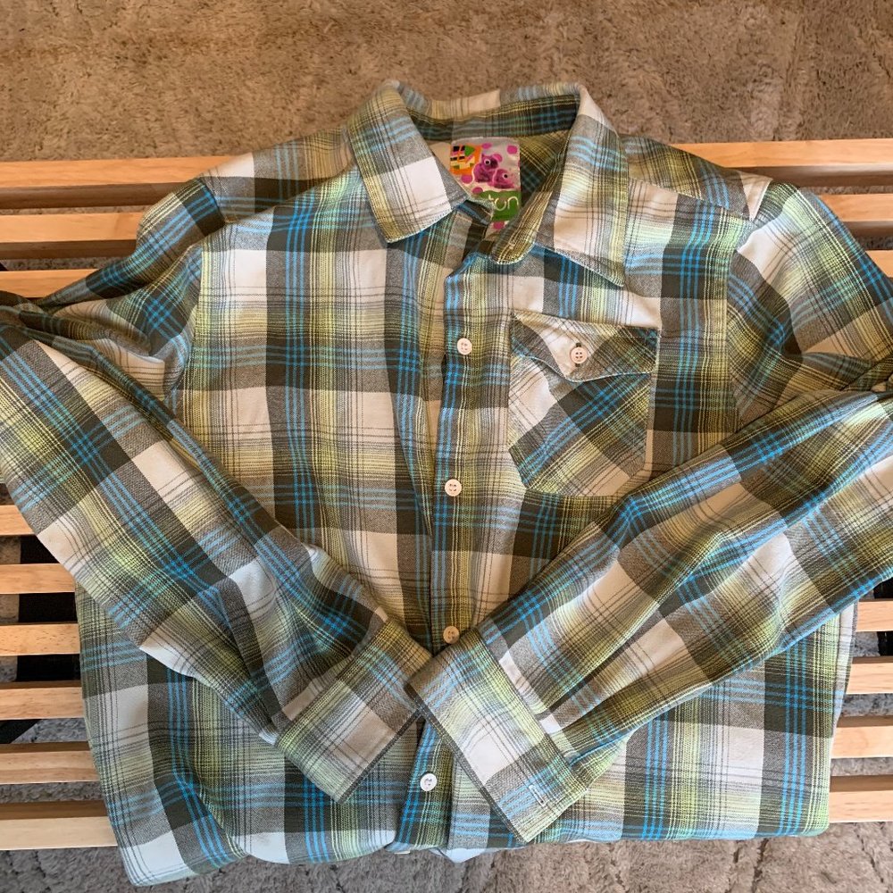 Burton Snowboards Button Up - image 1